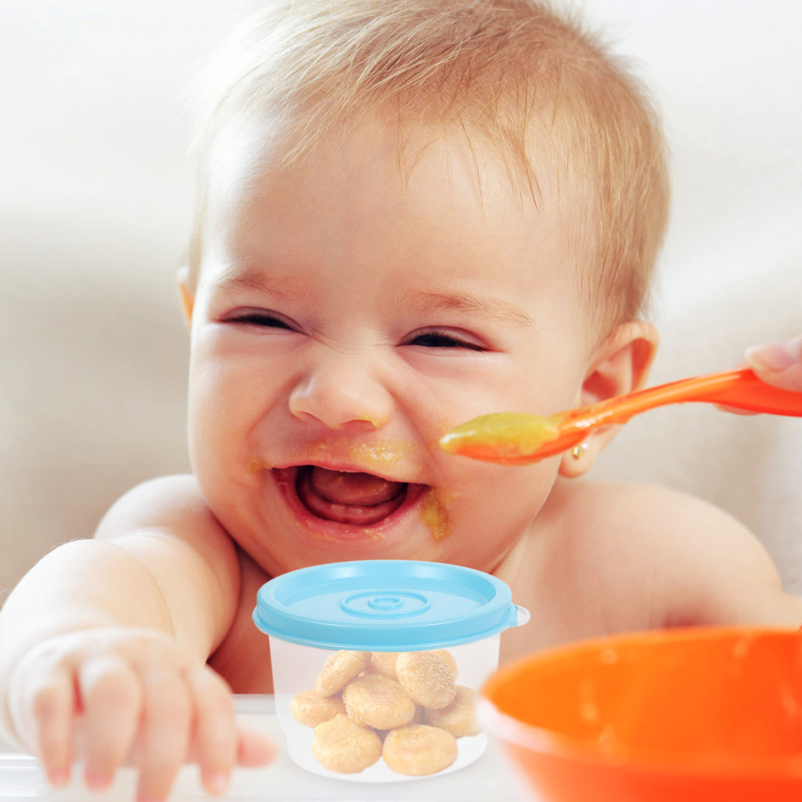 Food Storage Non Toxic - 12 Pcs Storage Containers Compact Non