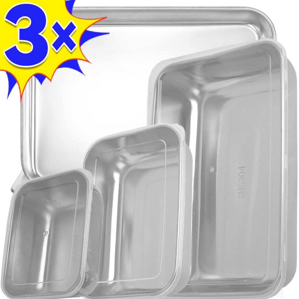 Food Storage Equipment - Stainless Steel Food Storage Box Fresh-keeping