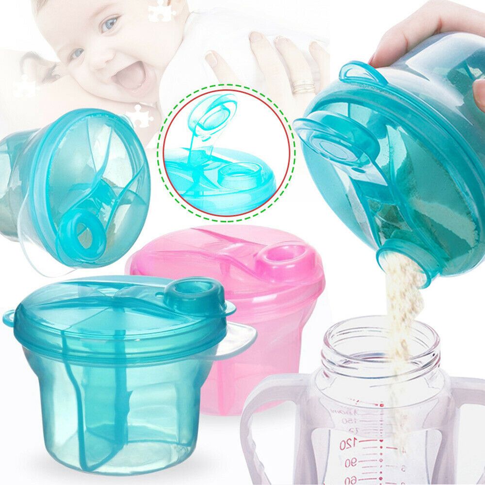Portion Control Container - 3 Doses Formula Container of Baby