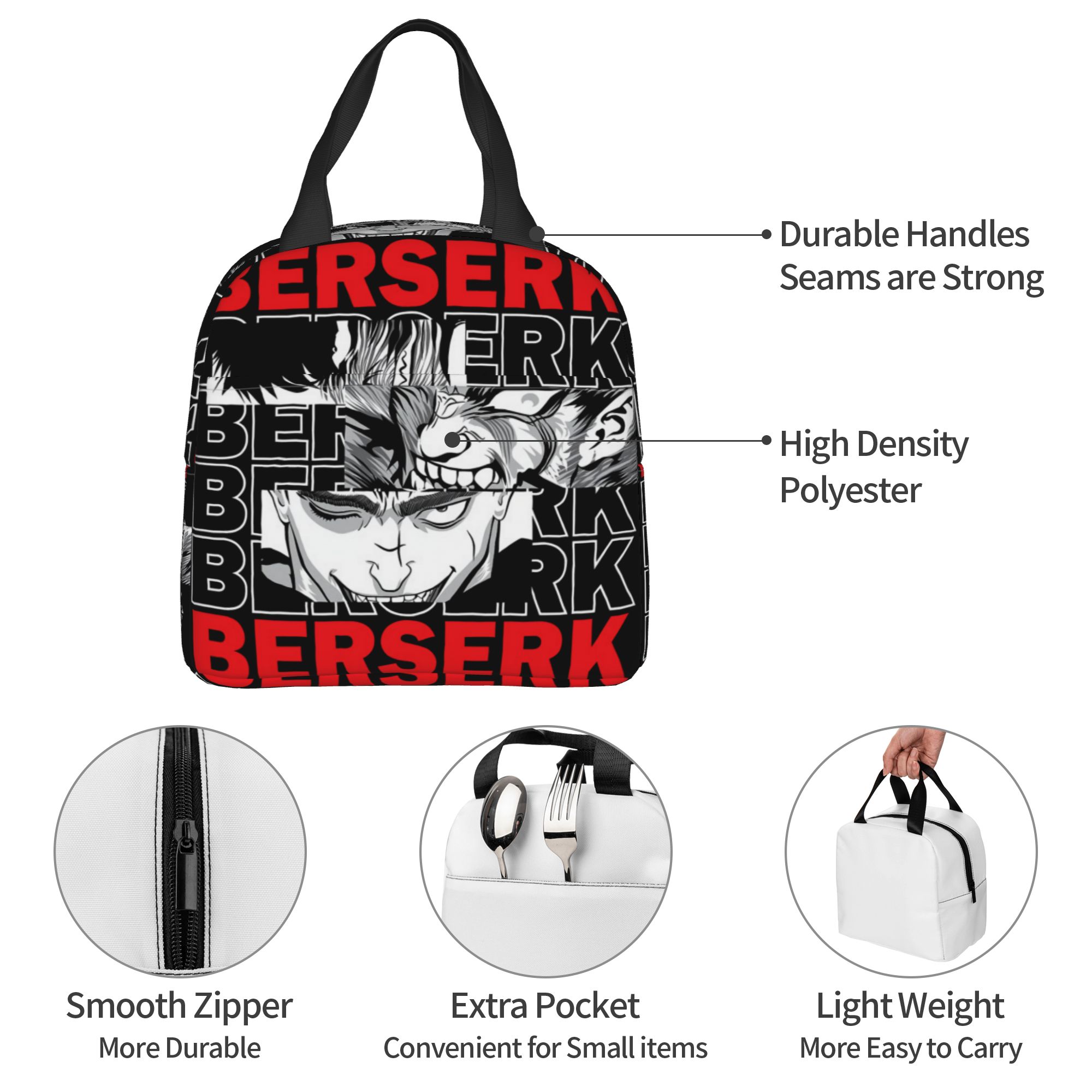 Food Storage Equipment - B-Berserks Thermal Insulated Lunch Bag Brand
