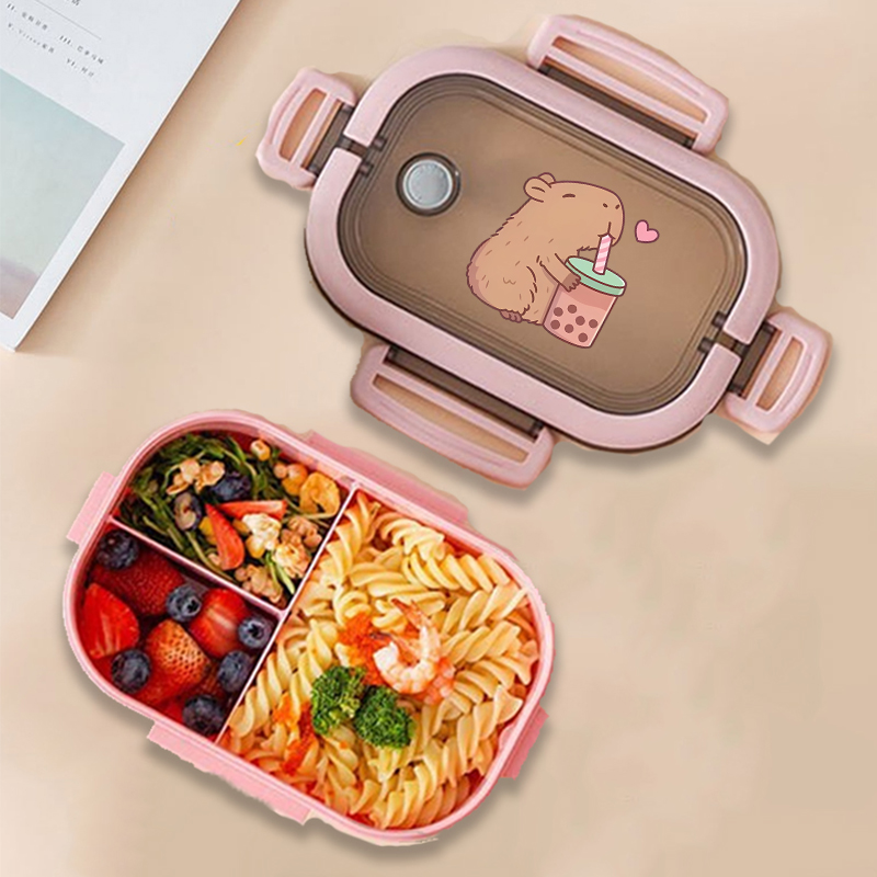 Food Storage Equipment - Capybara Bento Lunch Box Anime Animals