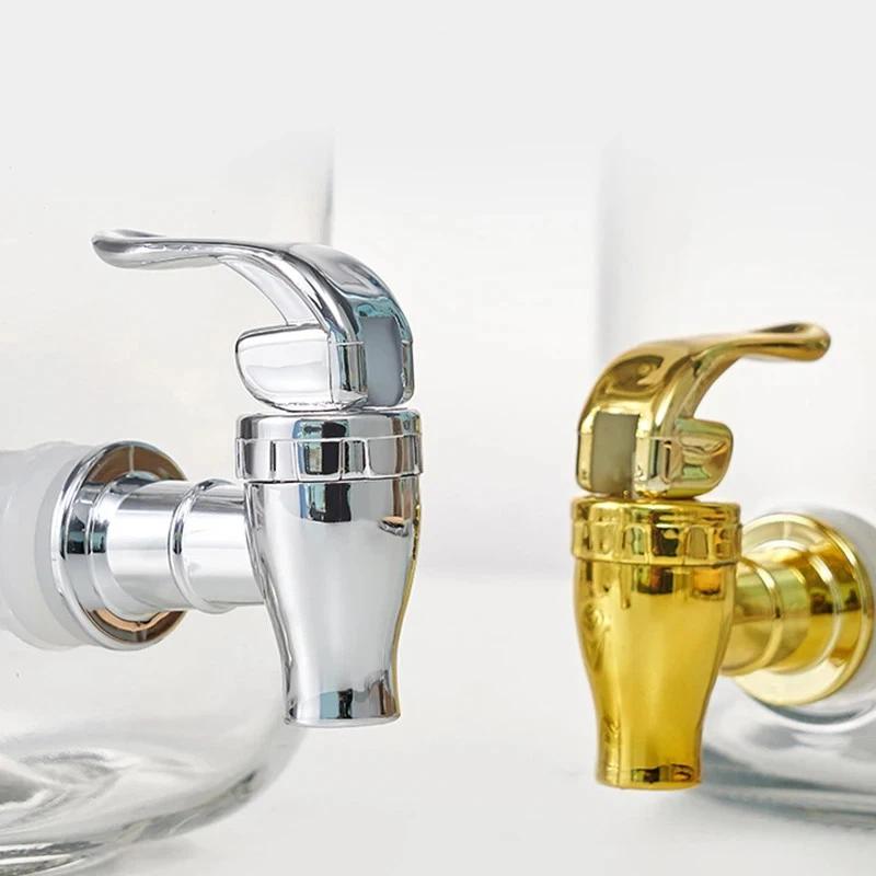 Portion Control Container - (BF06)Food Grade Electroplated Plastic Beverage Faucet