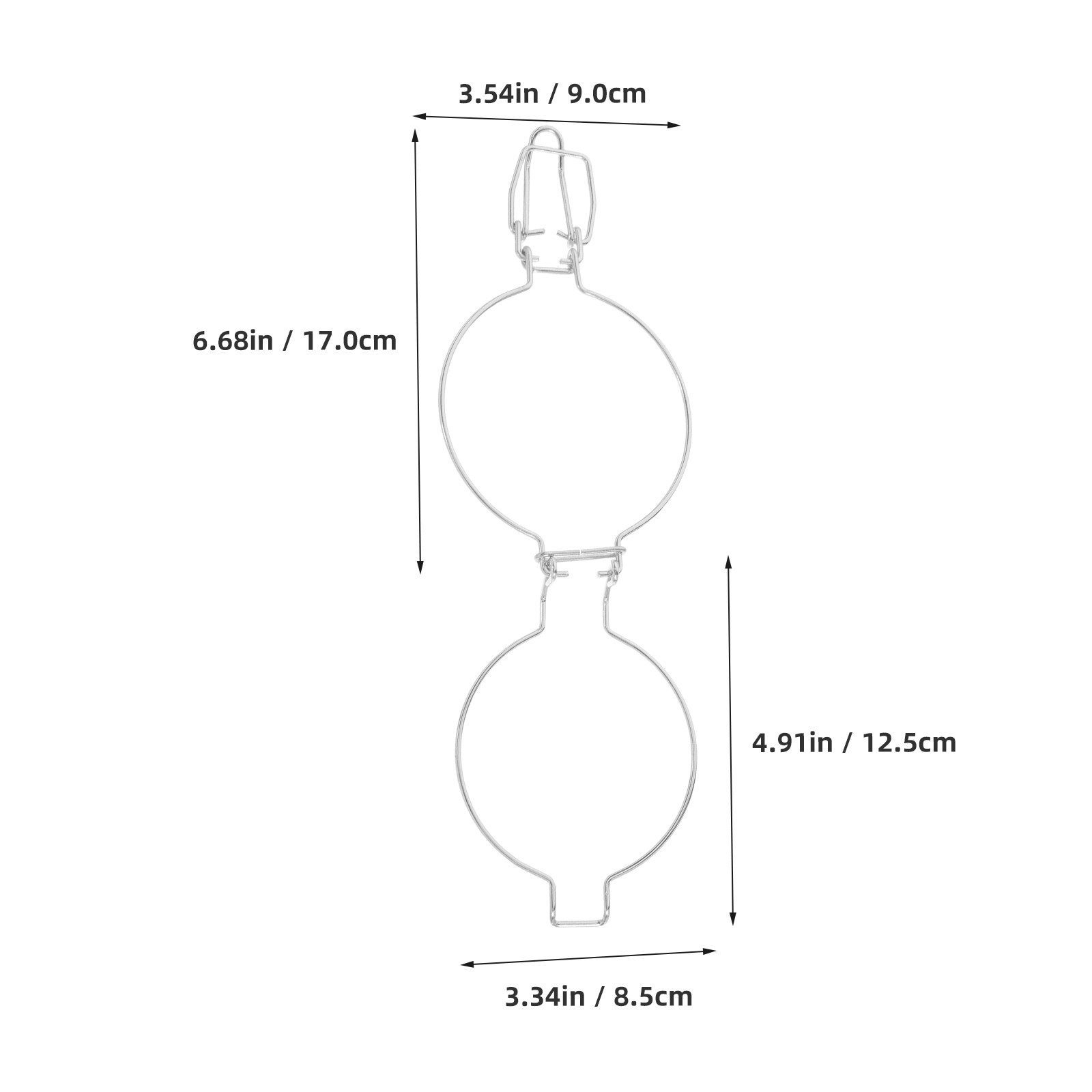 6Pcs Stainless Steel Snap Clas - огляд і ціна Food Storage Glass