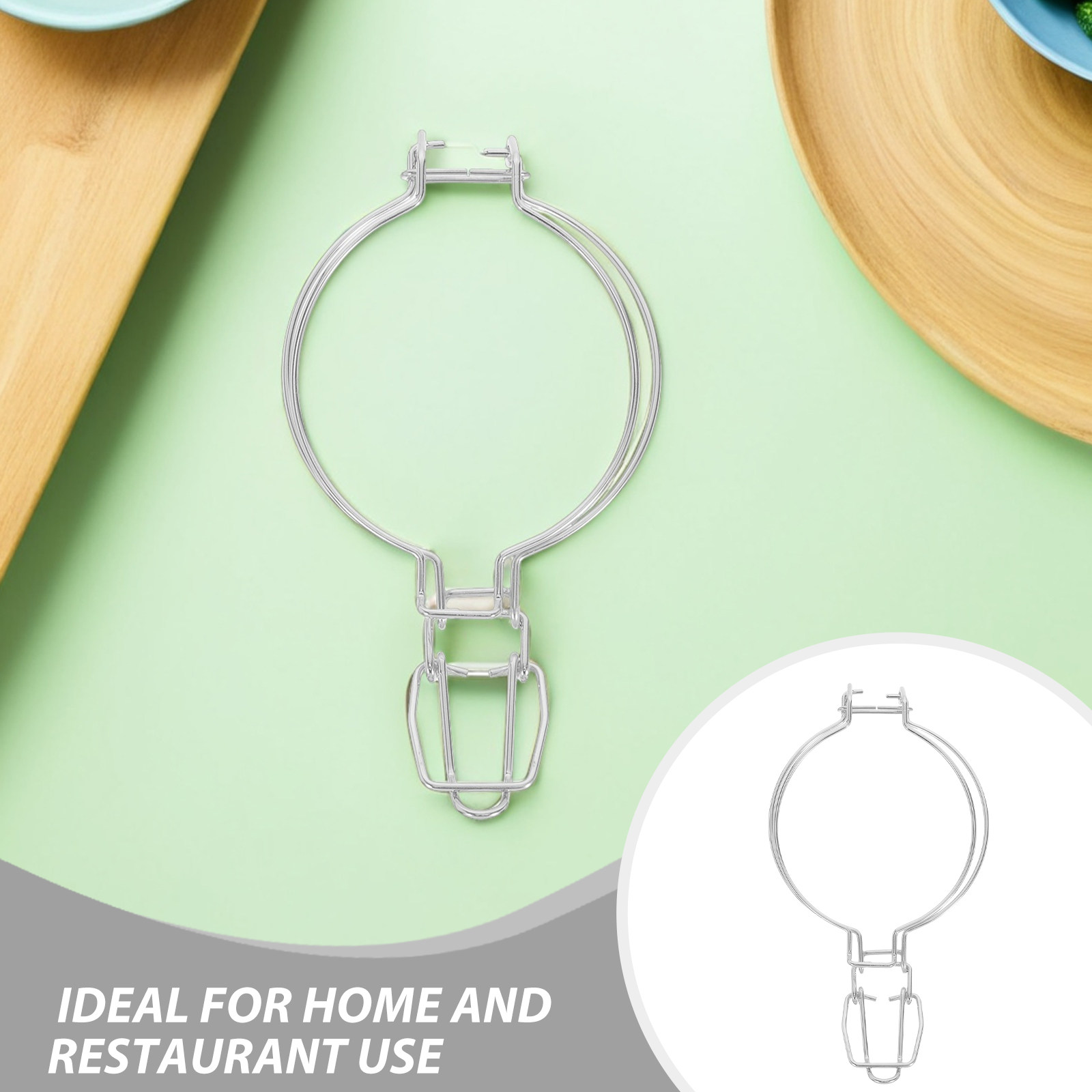 6Pcs Stainless Steel Snap Clas - огляд і ціна Food Storage Glass