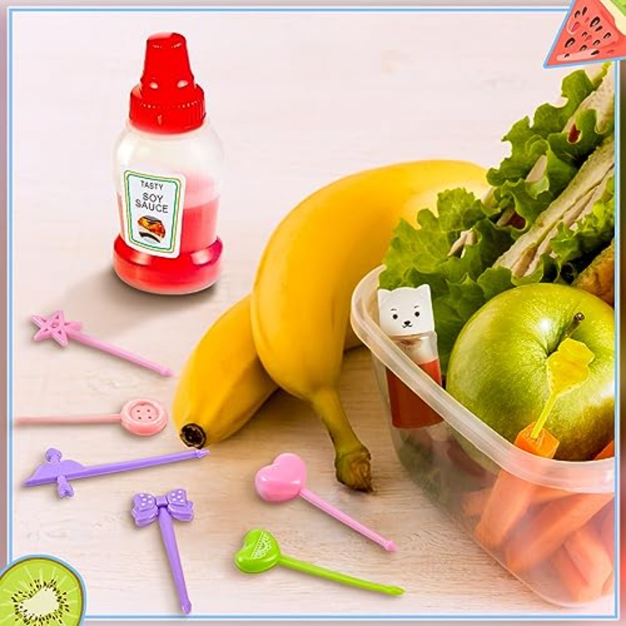 26 Pcs Lunch Bento Soy Sauce C - огляд і ціна Condiment Squeeze Bottle