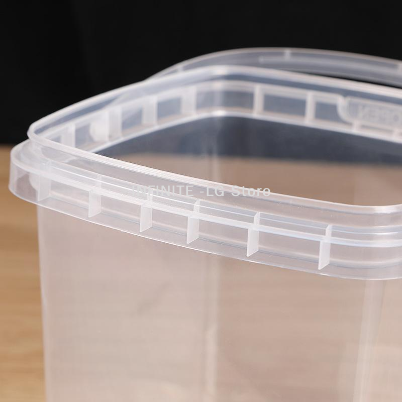 10pcs Plastic 500/1000 ML Buck - огляд і ціна Food Storage Box Plastic