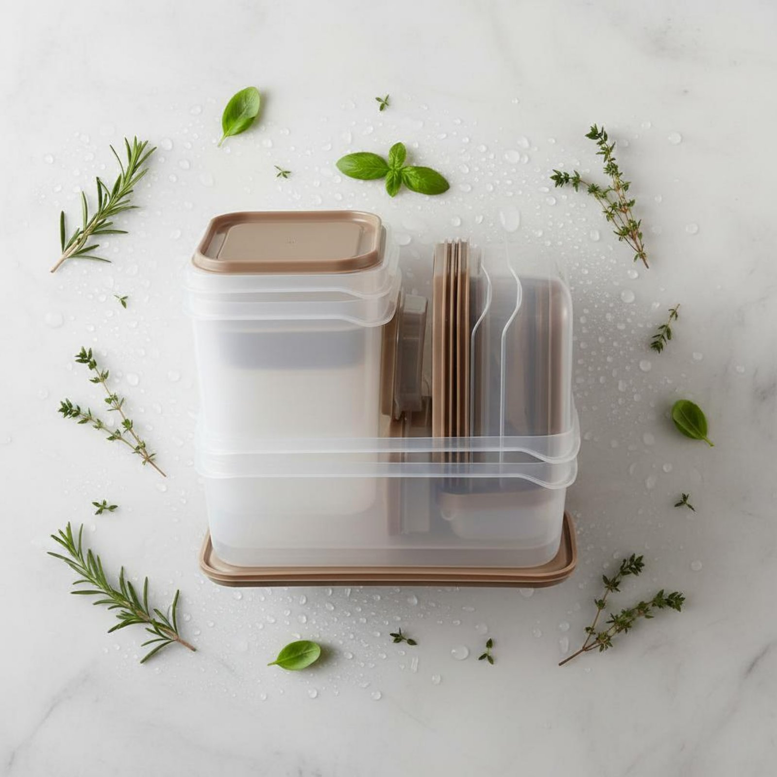 17 Pieces Fridge Storage Box S - огляд і ціна Food Storage Box Plastic