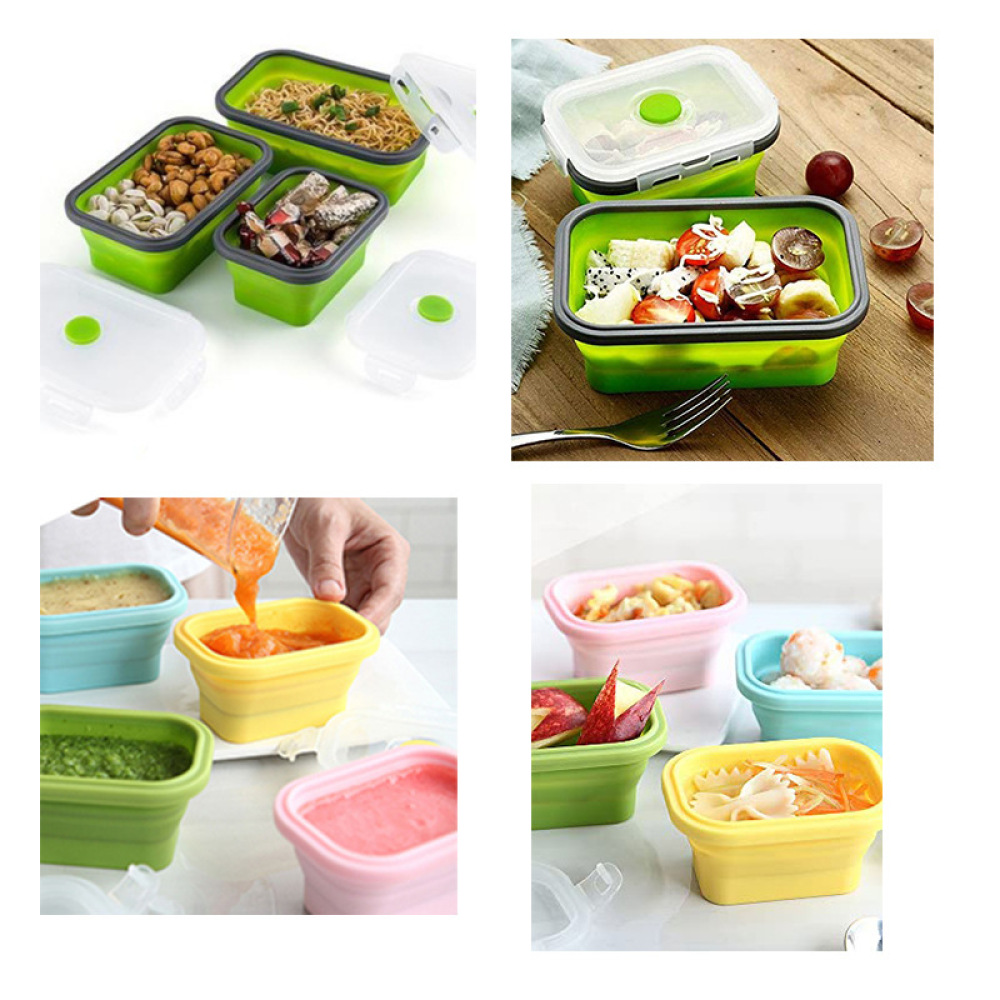 Space Saving Collapsible Silic - огляд і ціна Food Storage Non Toxic