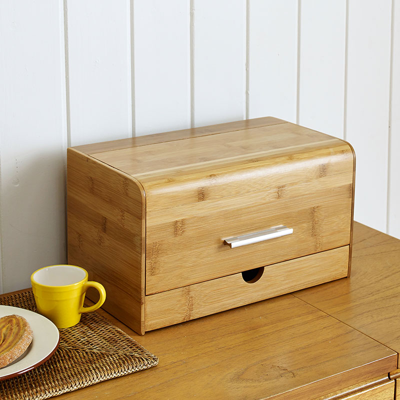 Dustproof bread box Bamboo sna - огляд і ціна Bread Box Bamboo
