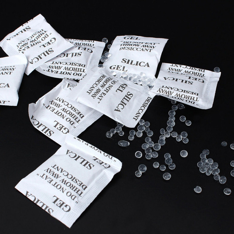 50/100 Packs Non-Toxic Silica  - огляд і ціна Food Storage Non Toxic