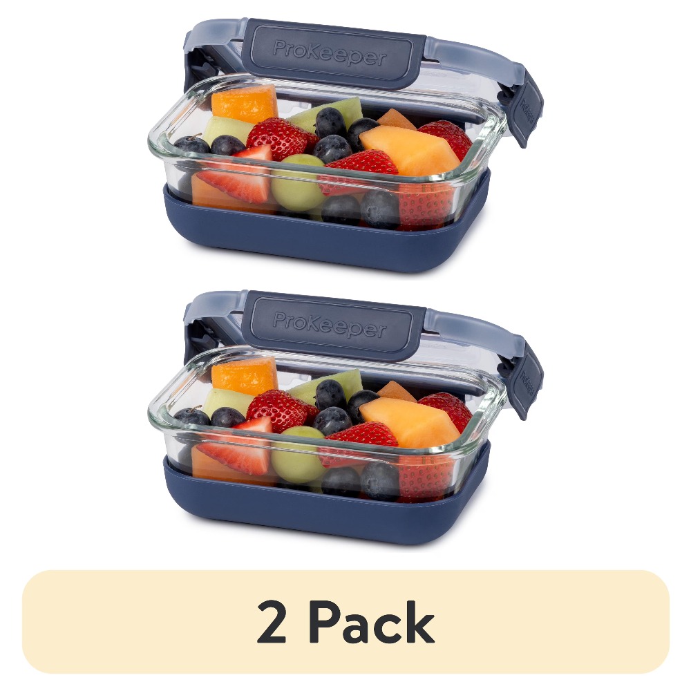 2 Pack 1.6 Cup Glass Food Stor - огляд і ціна Food Storage Glass