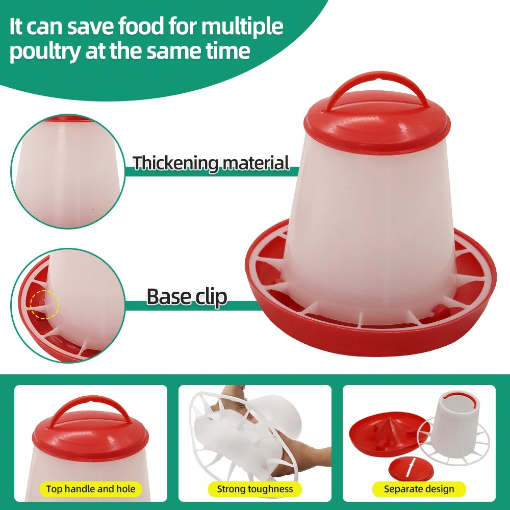 3kg+3L Poultry Feeder And Wate - огляд і ціна Portion Control Container