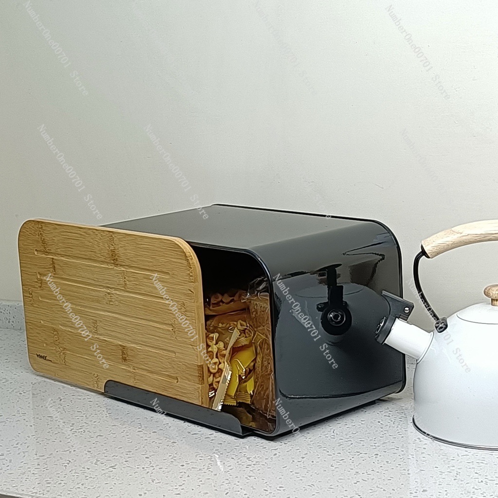 Kitchen Bread Box with Bamboo  - огляд і ціна Bread Box Bamboo
