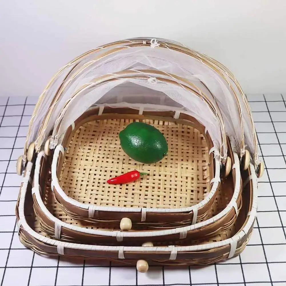 Hand-Woven Bamboo Food Serving - огляд і ціна Bread Box Bamboo
