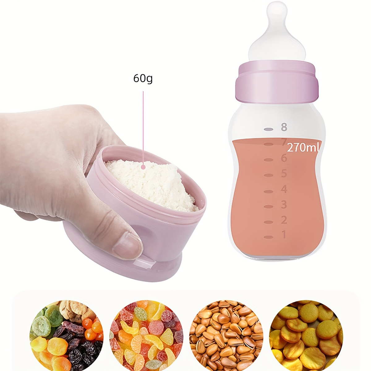Large Capacity Baby Milk Powde - огляд і ціна Portion Control Container