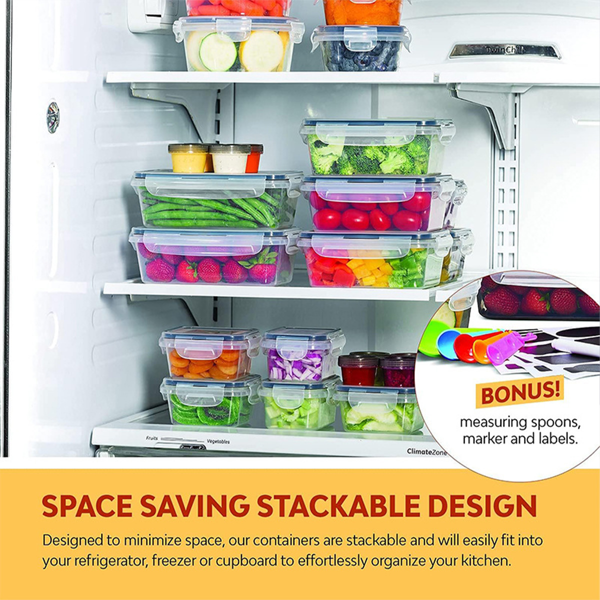 24Pcs/set Food Storage Box Set - огляд і ціна Food Storage Box Plastic
