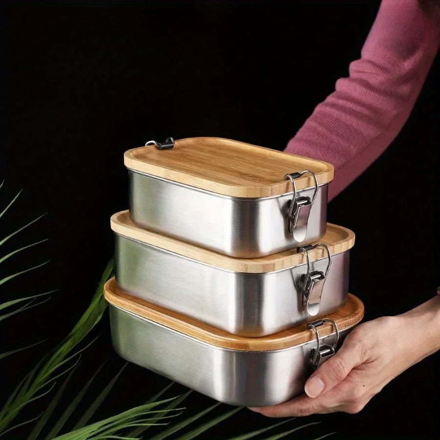 New 304 Stainless Steel Bamboo - огляд і ціна Food Storage Equipment