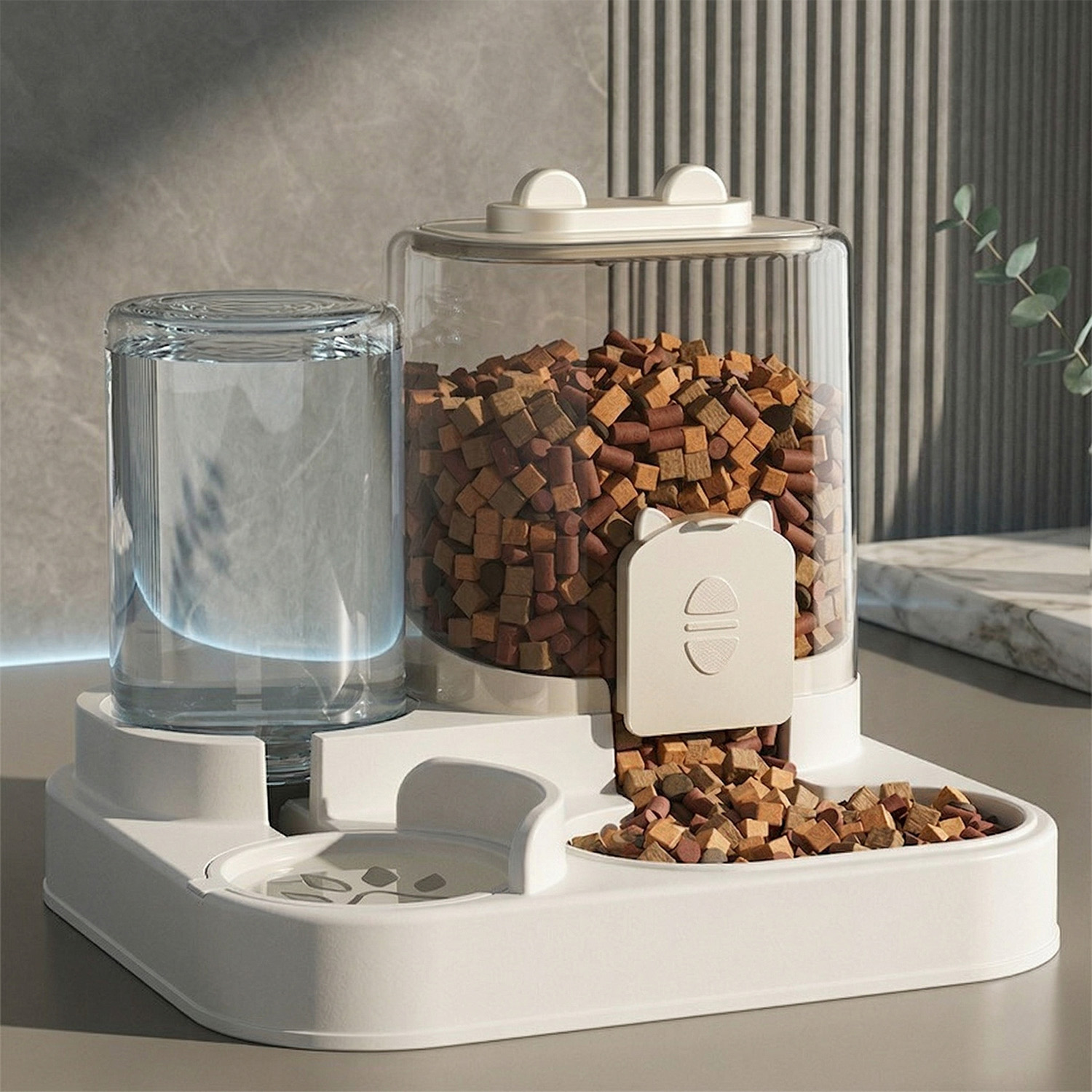 Automatic Feeder Dog Cat Food  - огляд і ціна Portion Control Container