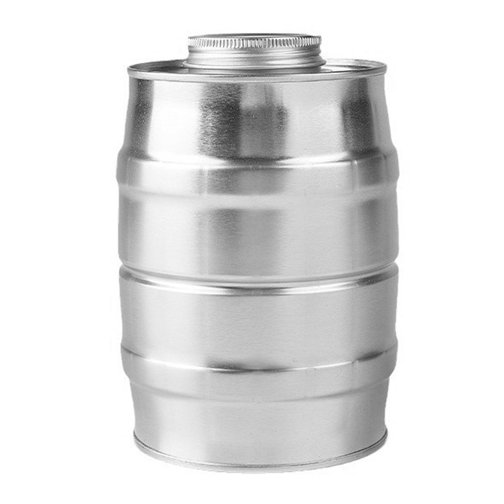 Wine Barrel Shaped Tinplate Co - огляд і ціна Food Storage Box Plastic