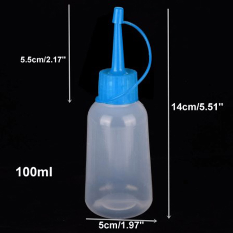 100ml Plastic Clear Tip Applic - огляд і ціна Condiment Squeeze Bottle