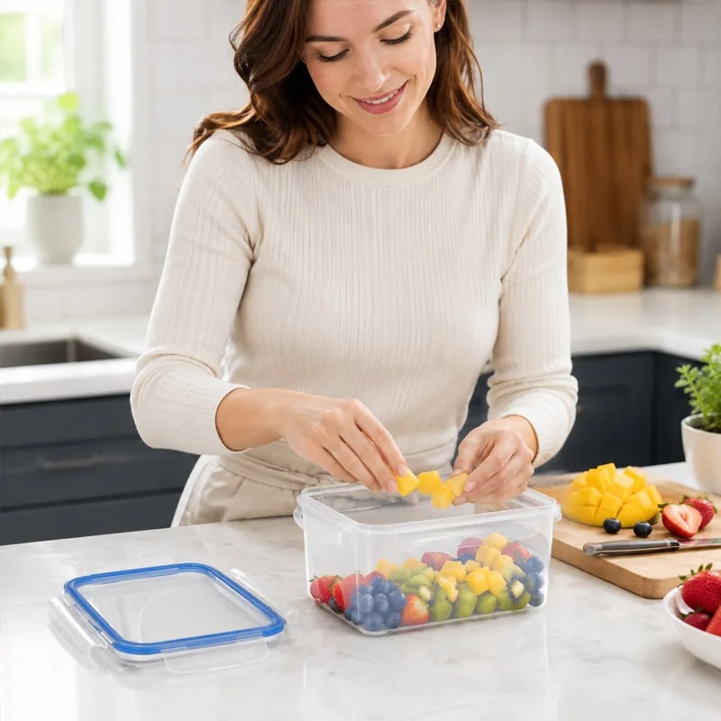 4 Sizes Refrigerator Storage B - огляд і ціна Food Storage Box Plastic