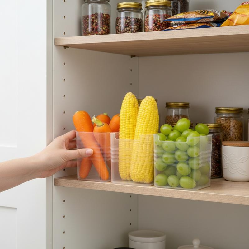 #Clear Refrigerator Food Sorti - огляд і ціна Food Storage Box Plastic