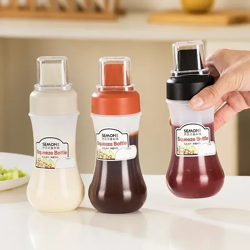 350ml 5 Hole Squeeze Bottles C - огляд і ціна Condiment Squeeze Bottle