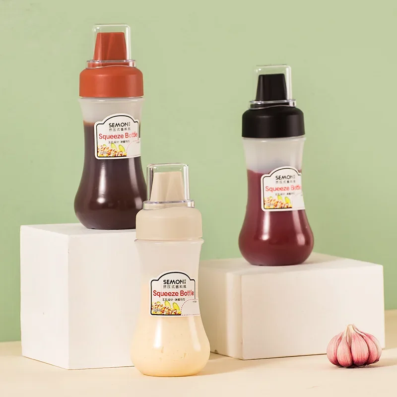 350ml 5 Hole Squeeze Bottles C - огляд і ціна Condiment Squeeze Bottle