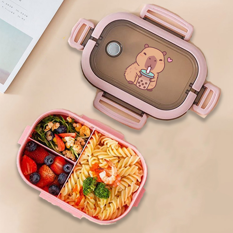 Capybara Bento Lunch Box Anime - огляд і ціна Food Storage Equipment