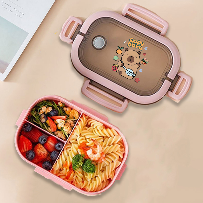 Capybara Bento Lunch Box Anime - огляд і ціна Food Storage Equipment