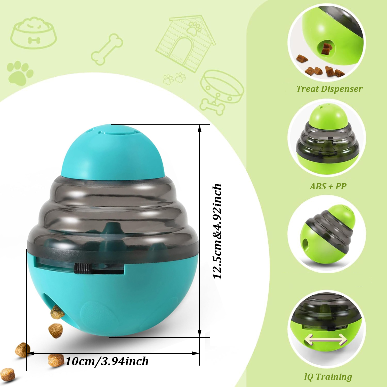Dog Interactive Food Dispenser - огляд і ціна Portion Control Container