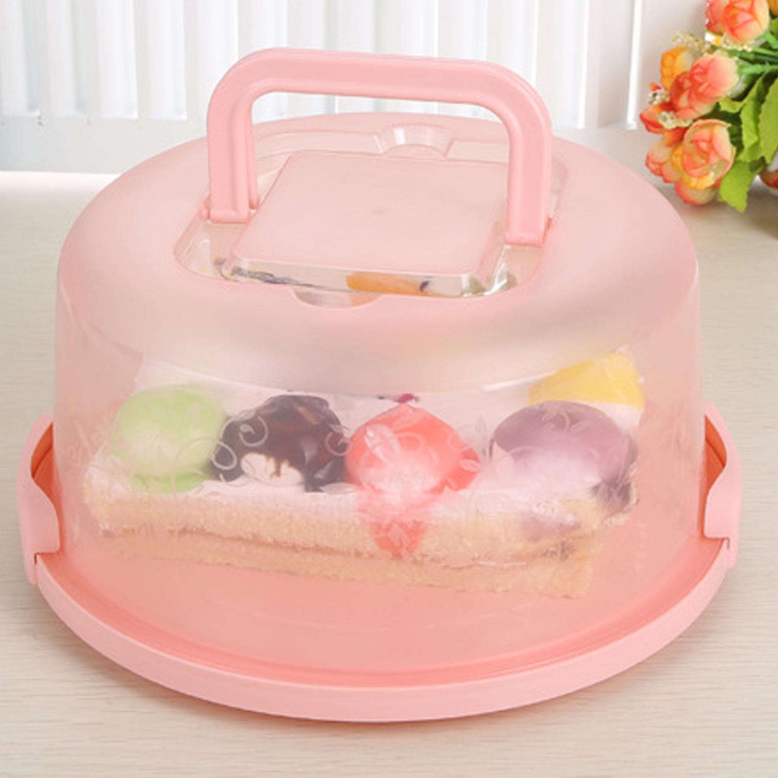 Handheld Cake Carrier Reusable - огляд і ціна Food Storage Box Plastic