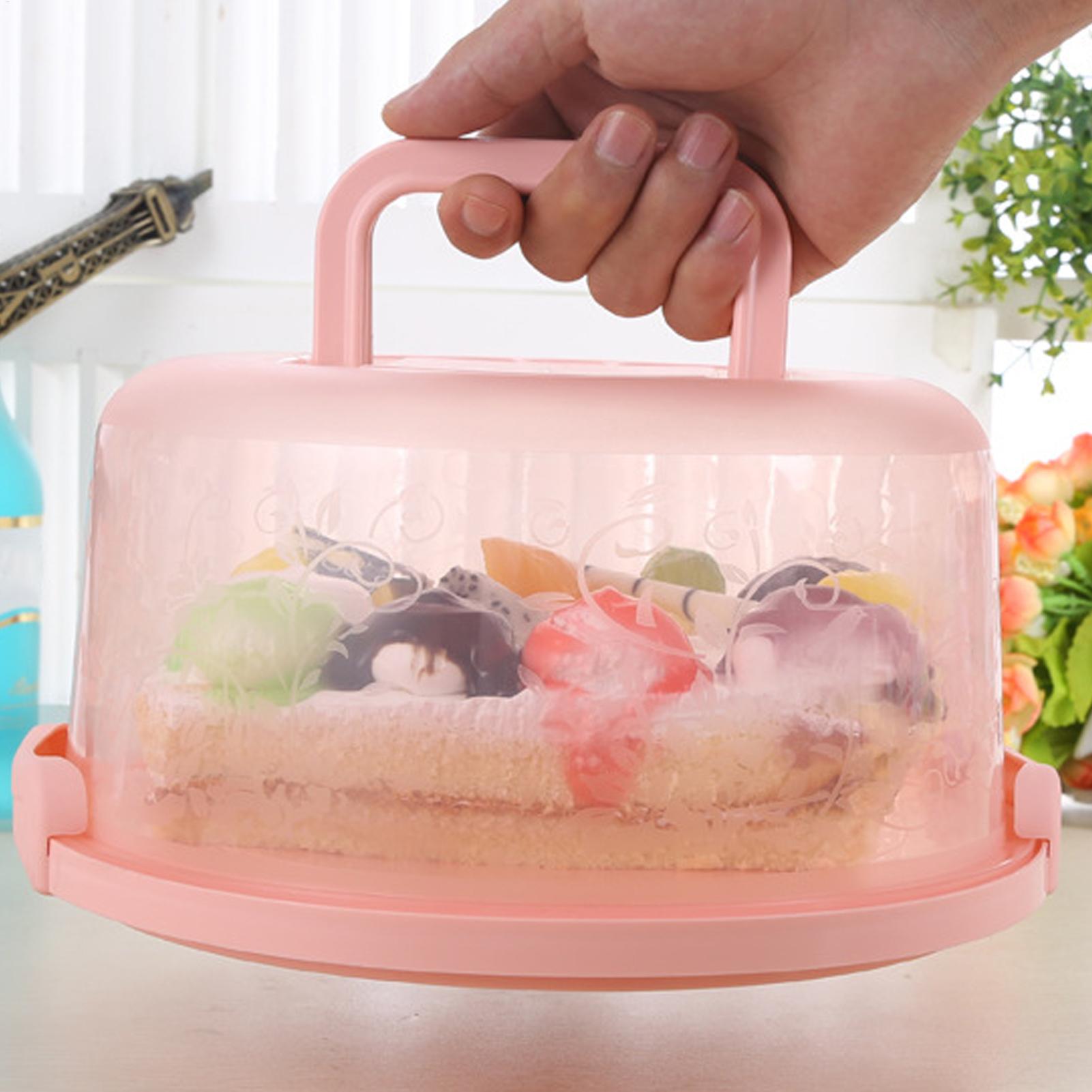 Handheld Cake Carrier Reusable - огляд і ціна Food Storage Box Plastic