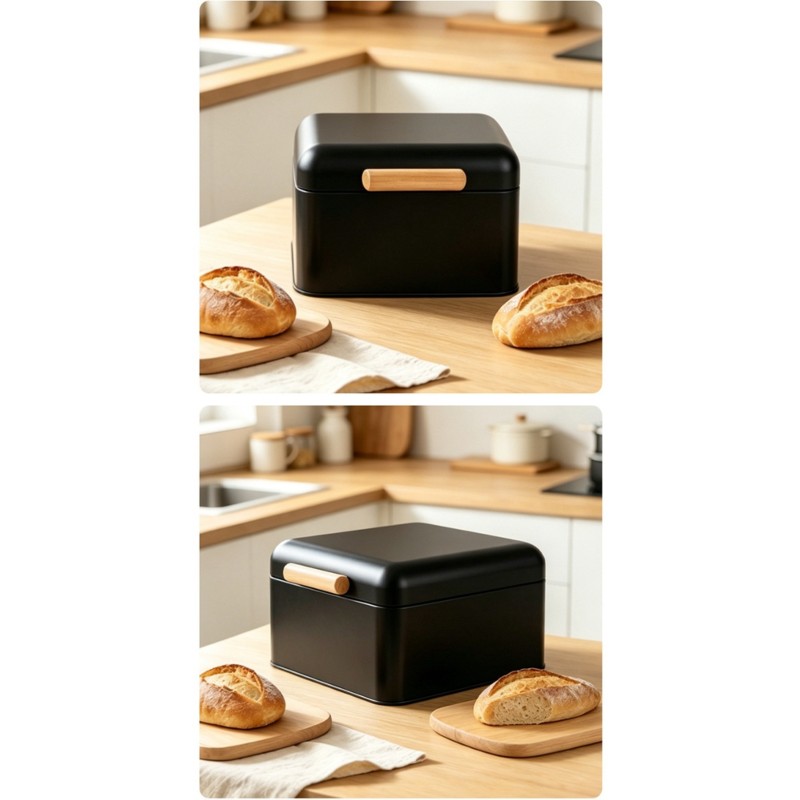 [B17B!】 High-Value Storage Box - огляд і ціна Bread Box Bamboo