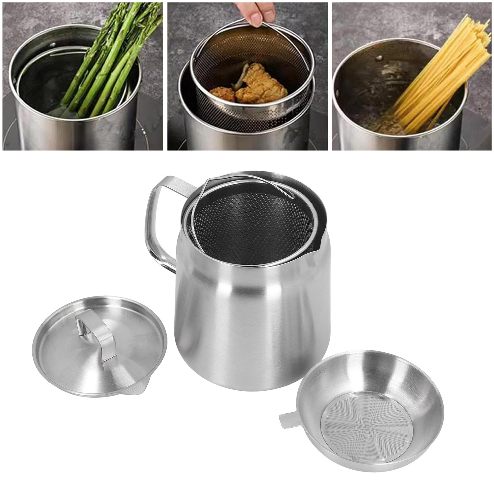 Oil Strainer Pot Multifunction - огляд і ціна Herb Keeper Container