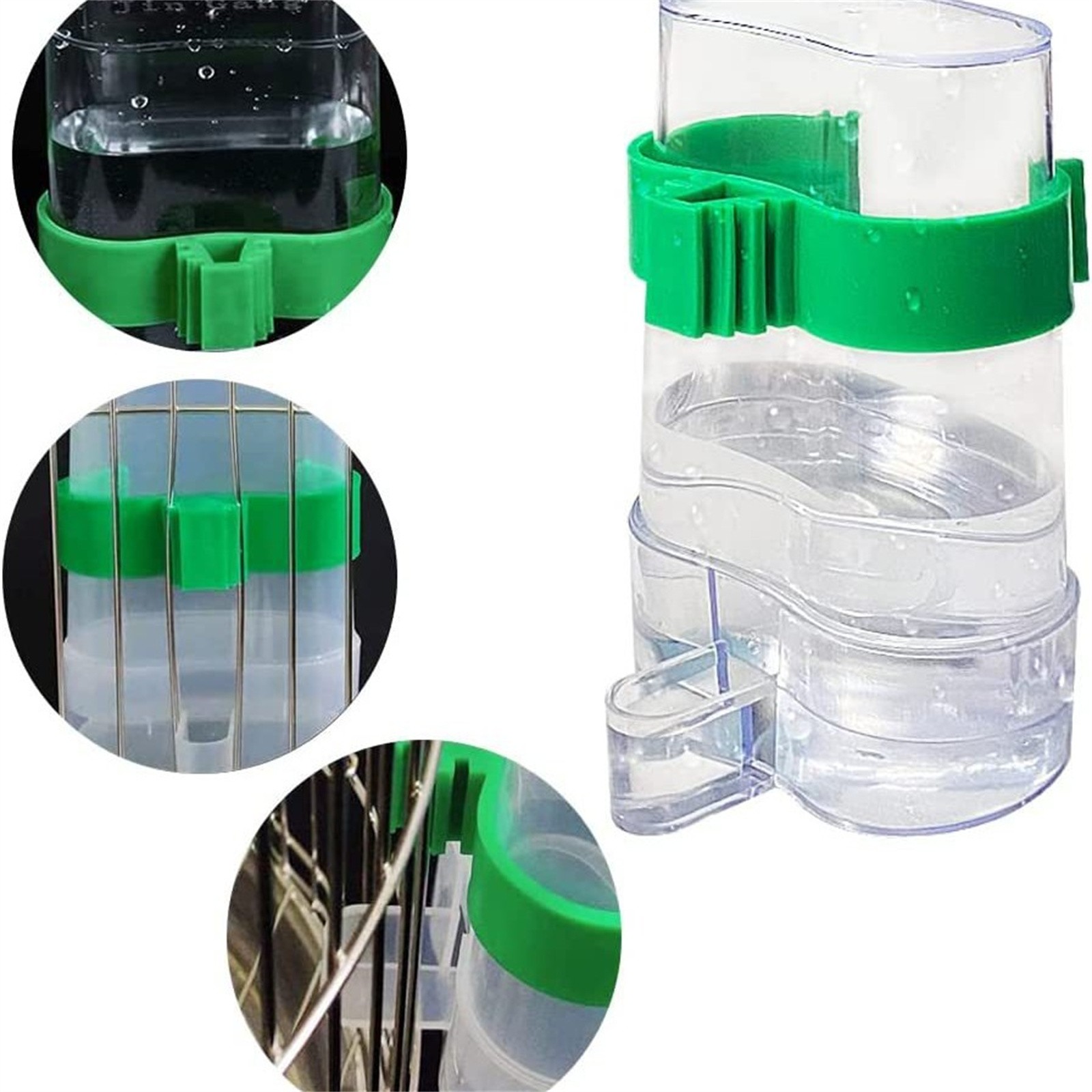 Bird Water Drinker Feeder Cont - огляд і ціна Portion Control Container