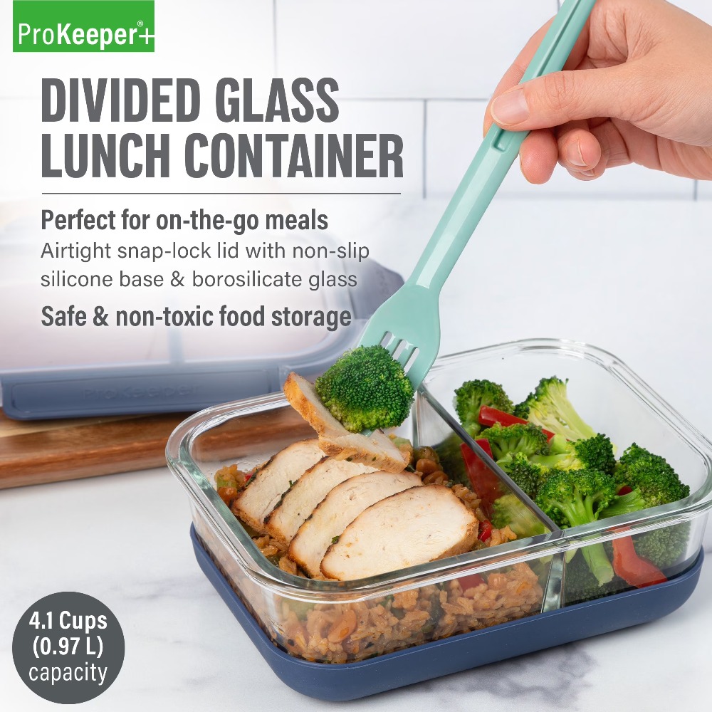 Premium Borosilicate Glass Mea - огляд і ціна Food Storage Non Toxic