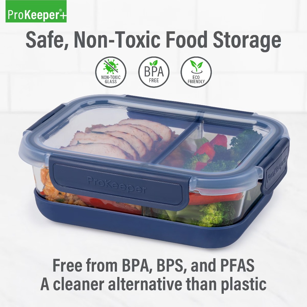 Premium Borosilicate Glass Mea - огляд і ціна Food Storage Non Toxic