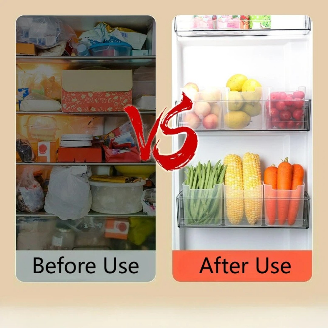 Reusable Clear Plastic Food St - огляд і ціна Food Storage With Dividers