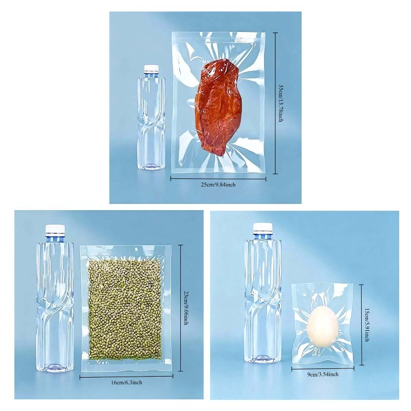 10/20/30PCS S/M/L Food Vacuum  - огляд і ціна Food Storage Vacuum Bags