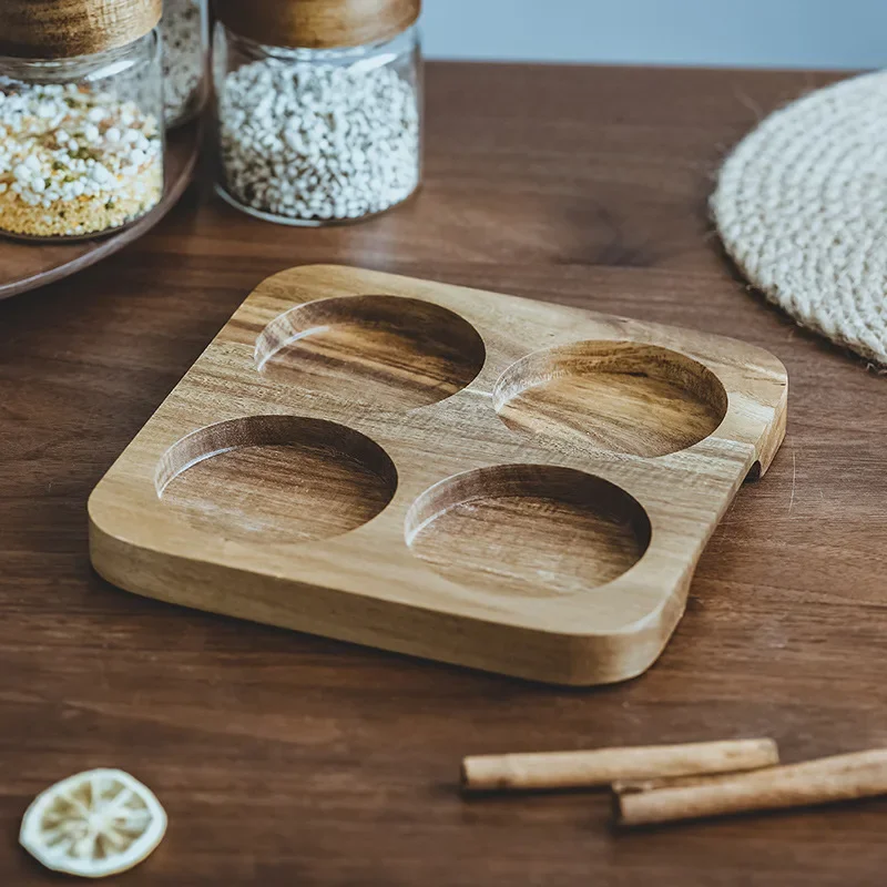 Wood Lid Orgnizer Glass Airtig - огляд і ціна Food Storage Jar Glass
