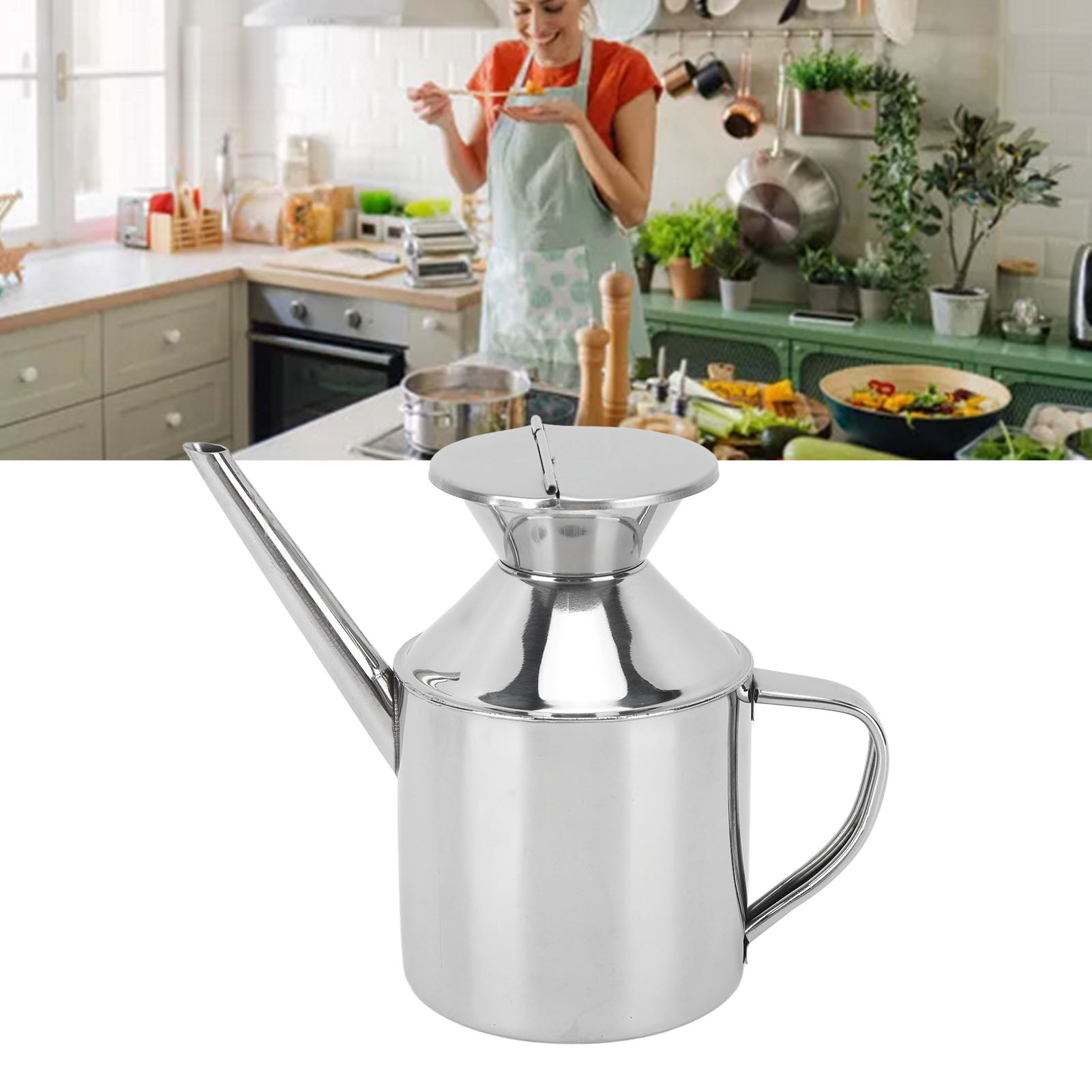 Stainless Steel Oil Can Multip - огляд і ціна Herb Keeper Container