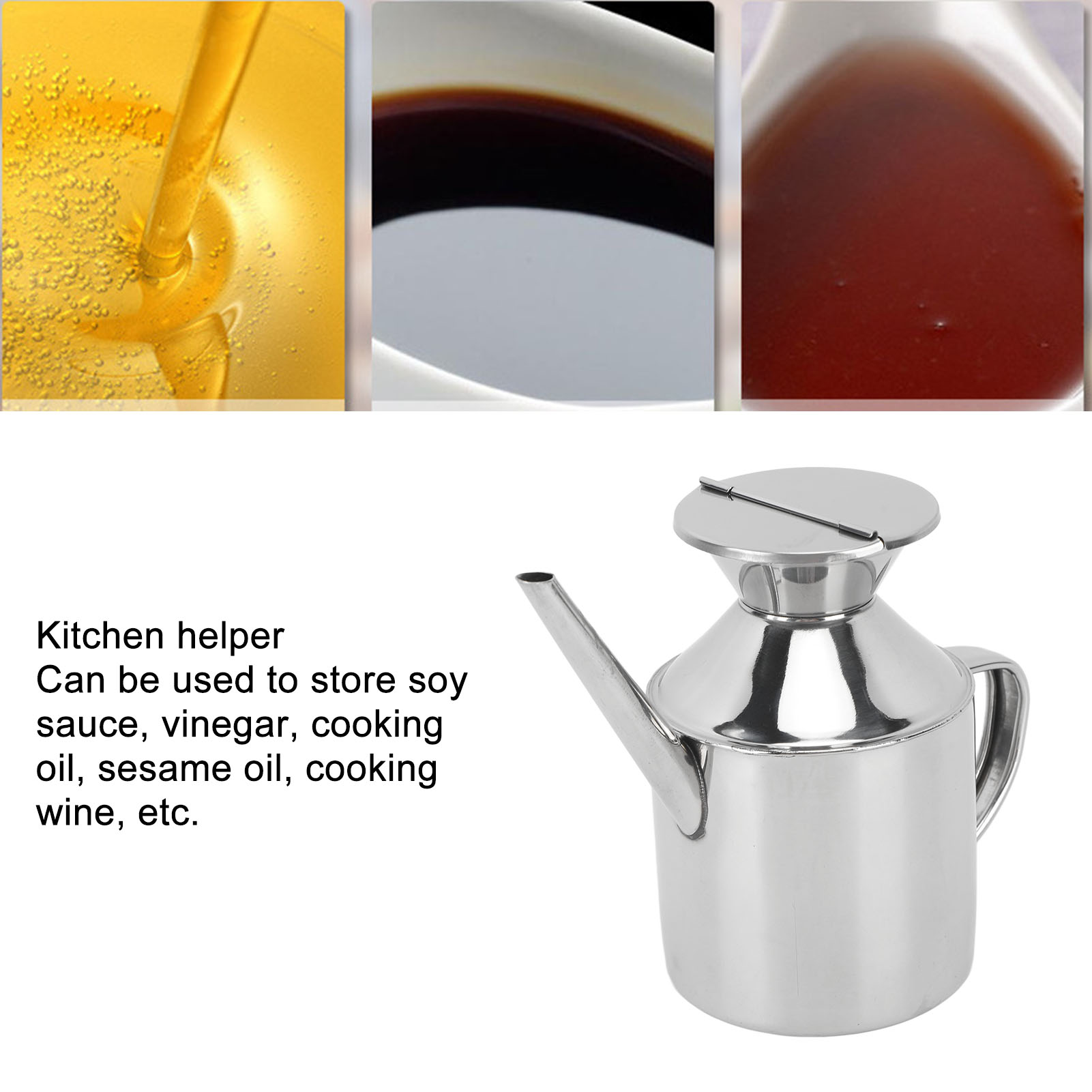 Stainless Steel Oil Can Multip - огляд і ціна Herb Keeper Container