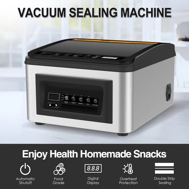 Tabletop Electric Vacuum Seale - огляд і ціна Food Storage Vacuum Bags