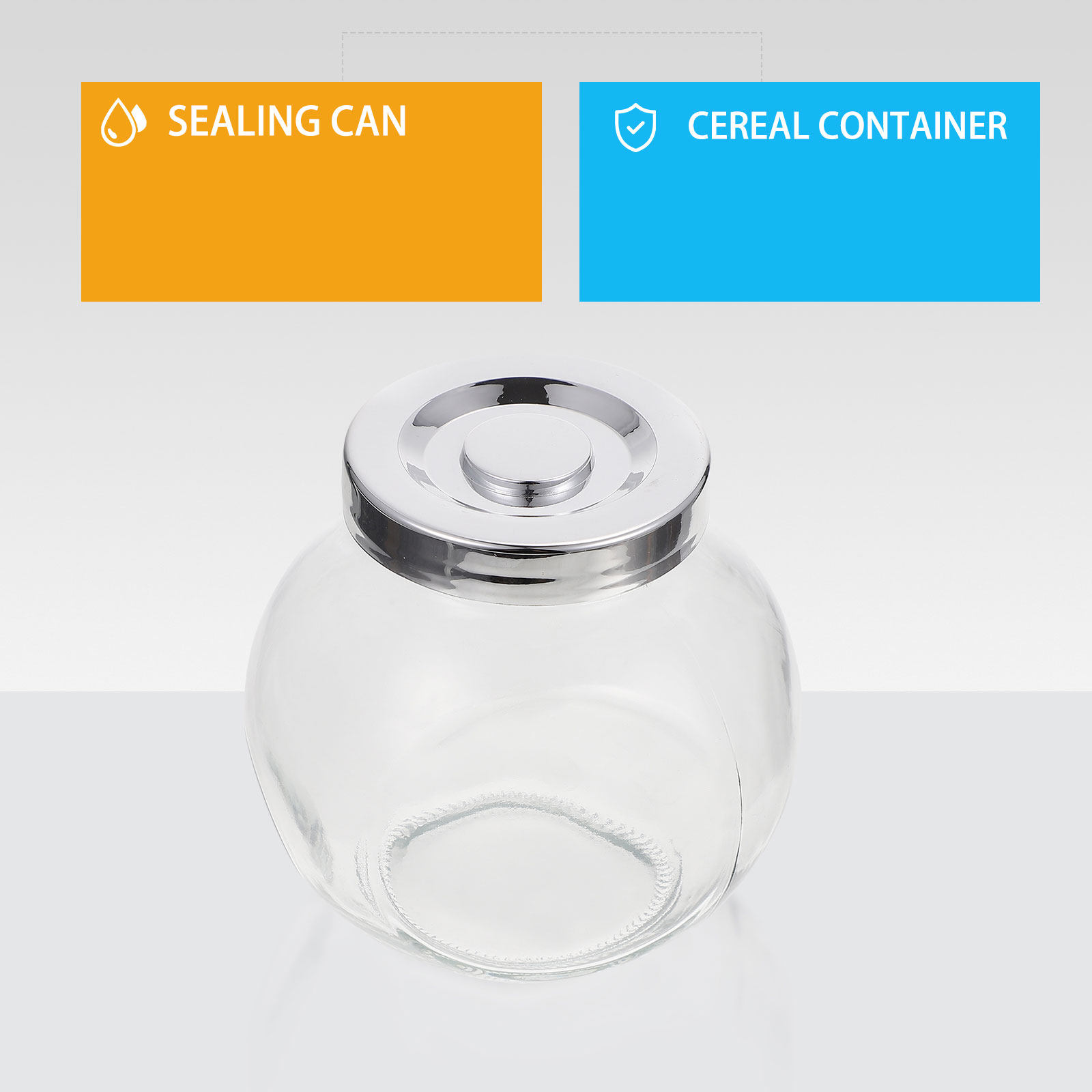2Pcs Fruit Jam Storage Bottles - огляд і ціна Food Storage Glass