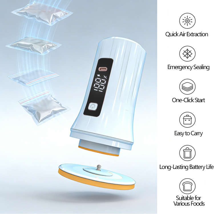 Rechargeable Handheld Mini Vac - огляд і ціна Food Storage Vacuum Bags