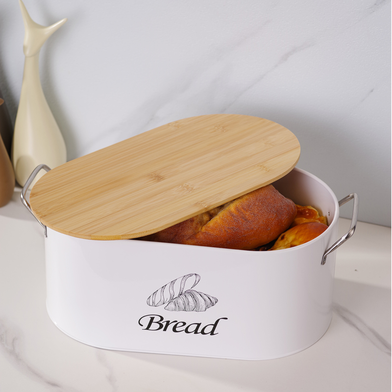 1pc Modern Bread Box With Bamb - огляд і ціна Bread Box Bamboo
