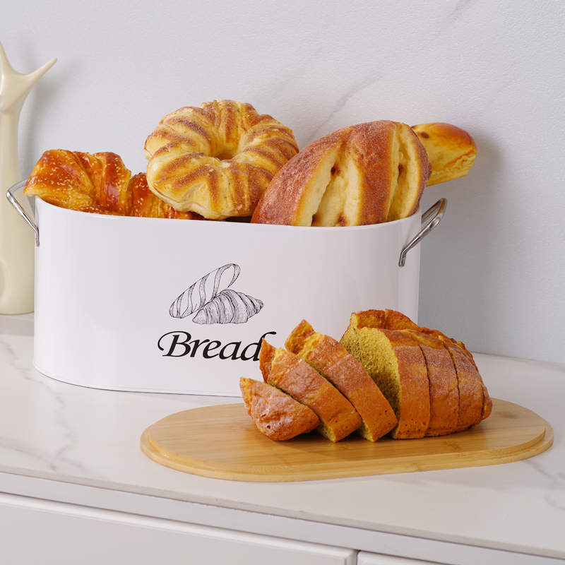1pc Modern Bread Box With Bamb - огляд і ціна Bread Box Bamboo