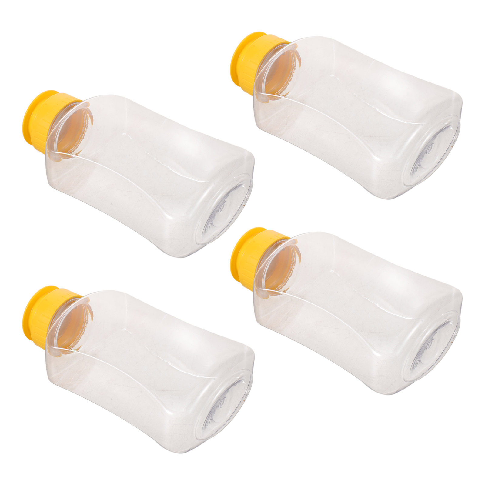4Pcs Honey Squeeze Bottles Pla - огляд і ціна Condiment Squeeze Bottle