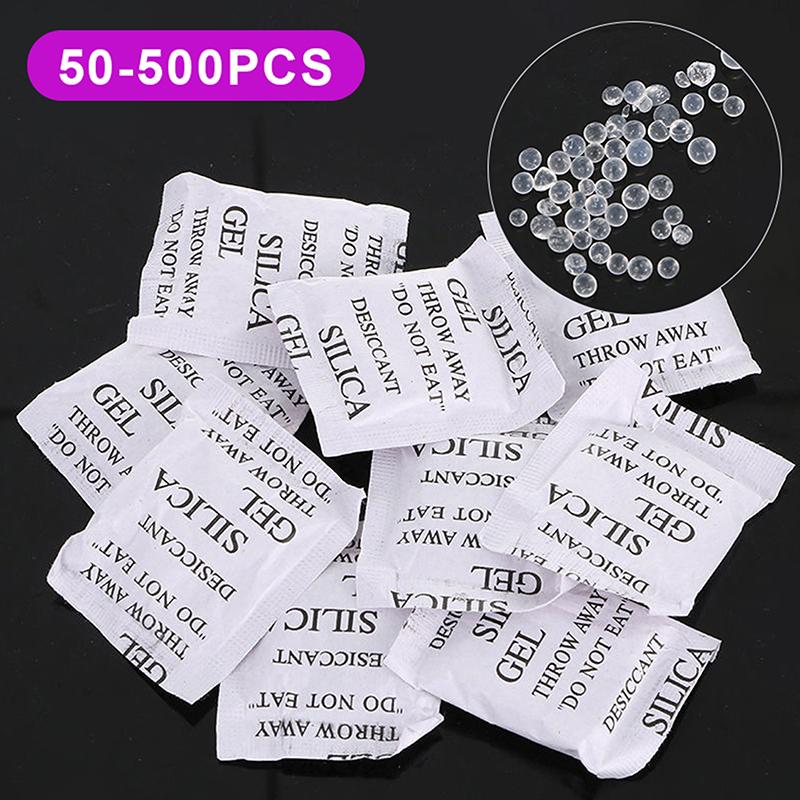 50-500 Packs Non-Toxic Silica  - огляд і ціна Food Storage Non Toxic